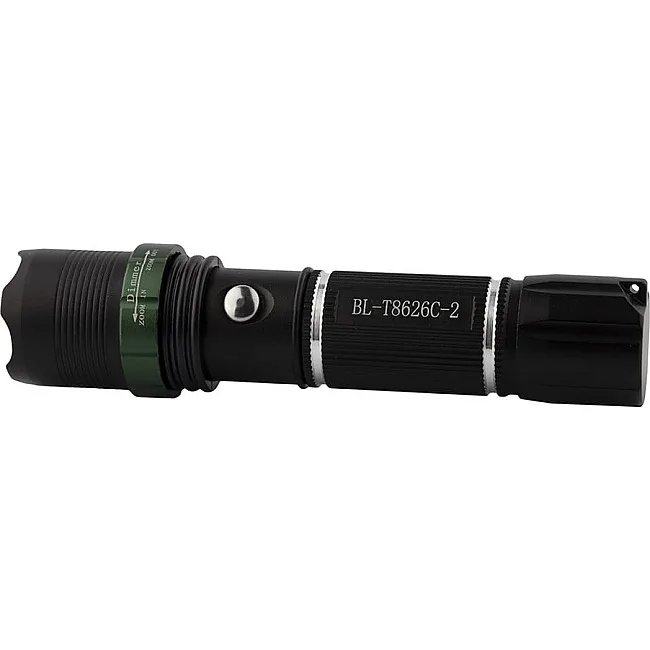 Фонарь X-BALOG UV 2 диоды BL-T8626C-2 алюминиевый (диапазон до 300 м) L-072