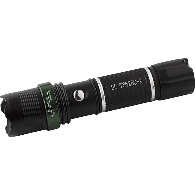 Фонарь X-BALOG UV 2 диоды BL-T8626C-2 алюминиевый (диапазон до 300 м) L-072