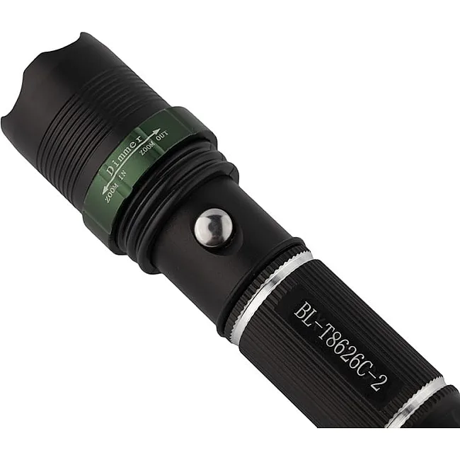 Фонарь X-BALOG UV 2 диоды BL-T8626C-2 алюминиевый (диапазон до 300 м) L-072