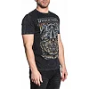 Футболка AFFLICTION A Frame Chrome SS Tee Black