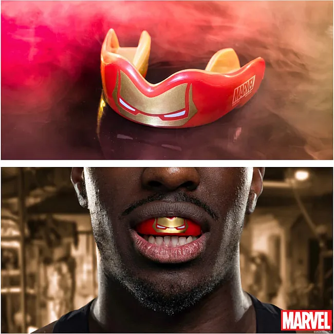 Капа для бокса SafeJawz Marvel Iron-Man Adult
