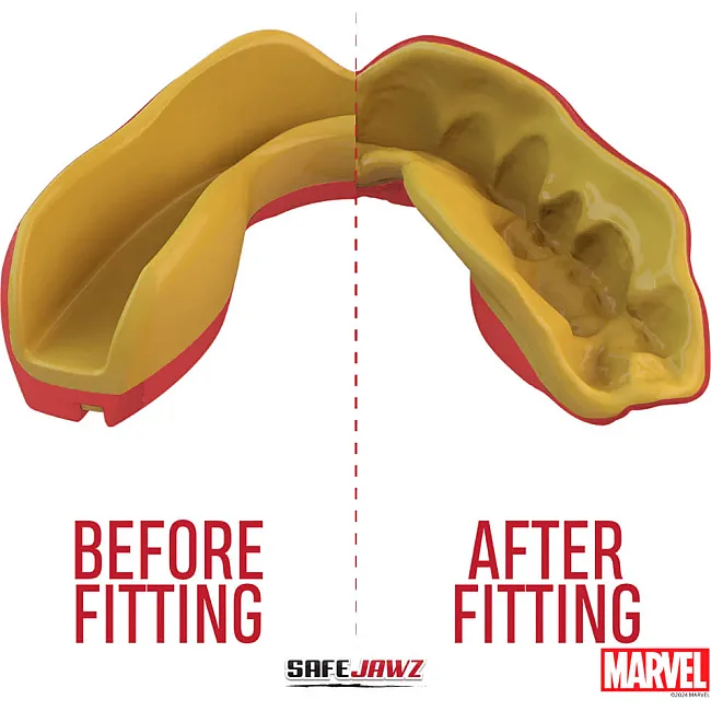 Капа для бокса SafeJawz Marvel Iron-Man Adult