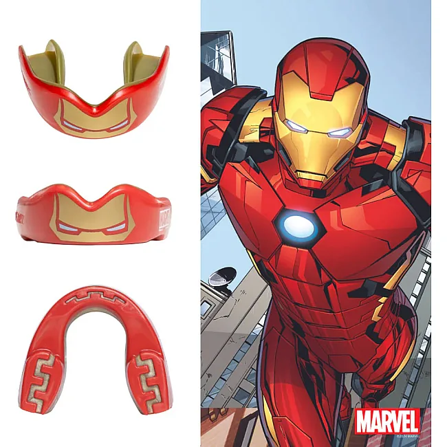 Капа для бокса SafeJawz Marvel Iron-Man Adult