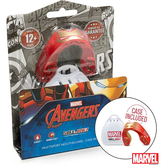 Капа для бокса SafeJawz Marvel Iron-Man Adult