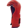Перчатки полуконтакт для кикбоксинга Open Hand Semi-Contact Gloves с лицензией WAKO (красный) ADIDAS WAKOG3