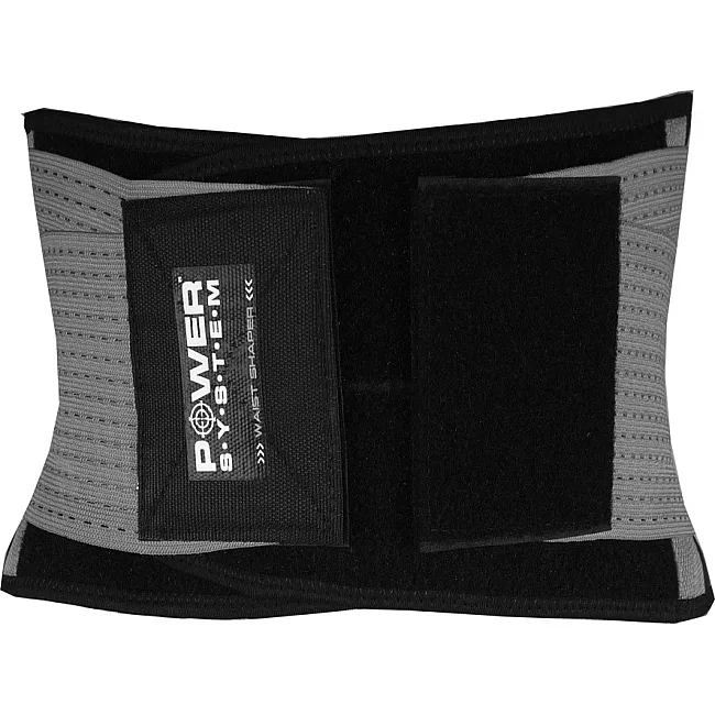 Пояс-корсет для поддержания спины POWER SYSTEM PS-6031 Grey