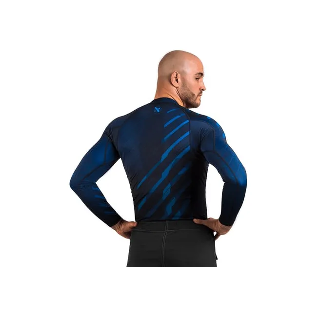 Рашгард с длинным рукавом Hayabusa Odor Resist Blue