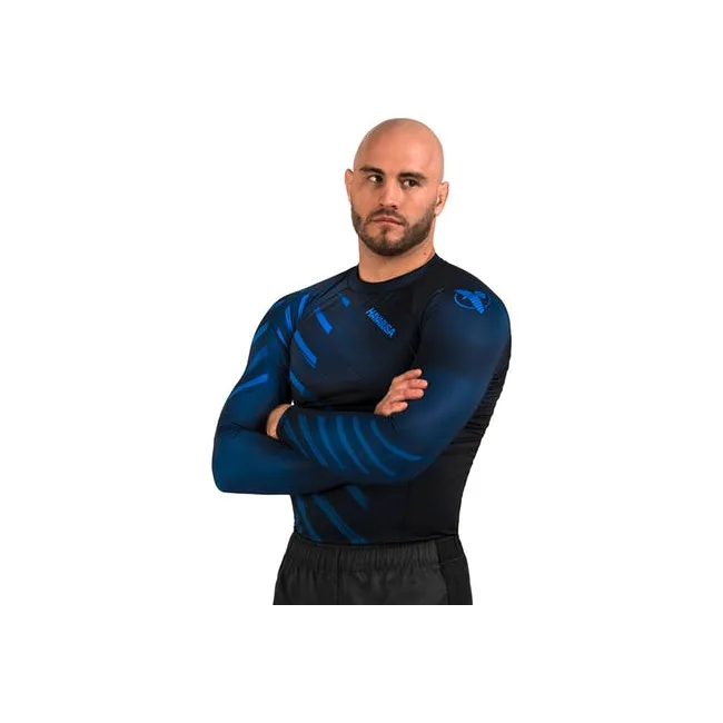 Рашгард с длинным рукавом Hayabusa Odor Resist Blue