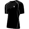 Рашгард з коротким рукавом RDX Lycra Black