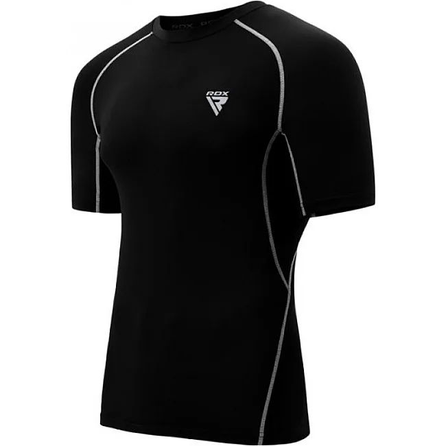 Рашгард с коротким рукавом RDX Lycra Black
