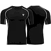 Рашгард с коротким рукавом RDX Lycra Black