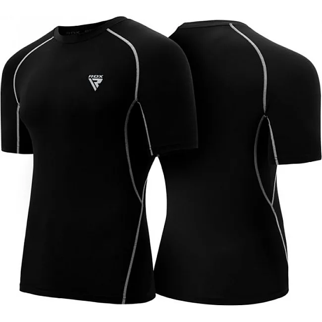 Рашгард с коротким рукавом RDX Lycra Black