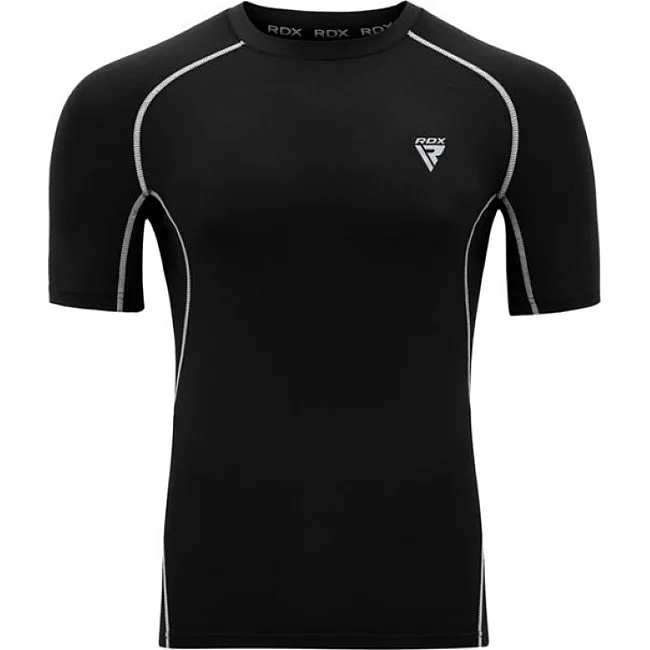 Рашгард с коротким рукавом RDX Lycra Black