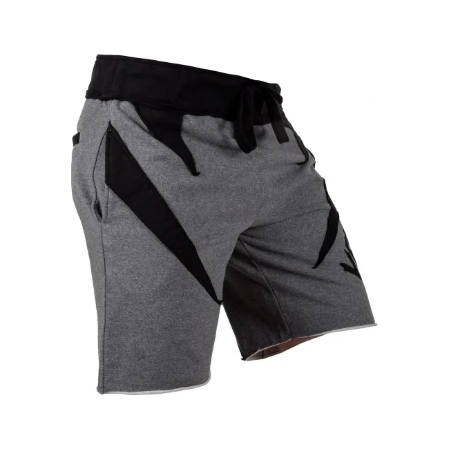 Шорты для тренировок VENUM Jaws Cotton Grey Black