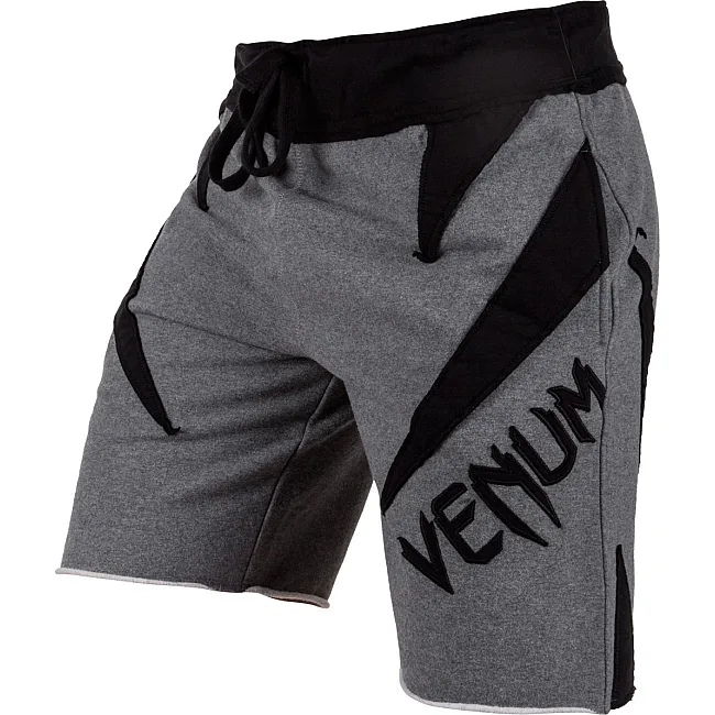 Шорты для тренировок VENUM Jaws Cotton Grey Black