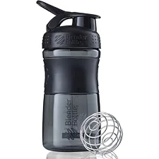 Спортивный шейкер-бутылка BLENDERBOTTLE SportMixer Flip 20oz/590мл Black