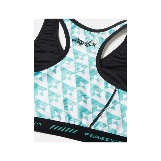 Спортивный топ Peresvit Air Motion Womens Bra Printed Triangle Mint