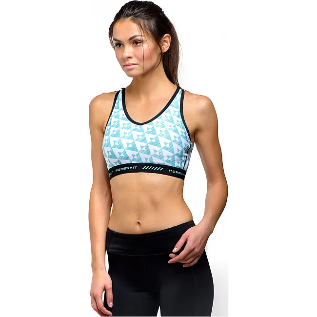 Спортивный топ Peresvit Air Motion Womens Bra Printed Triangle Mint