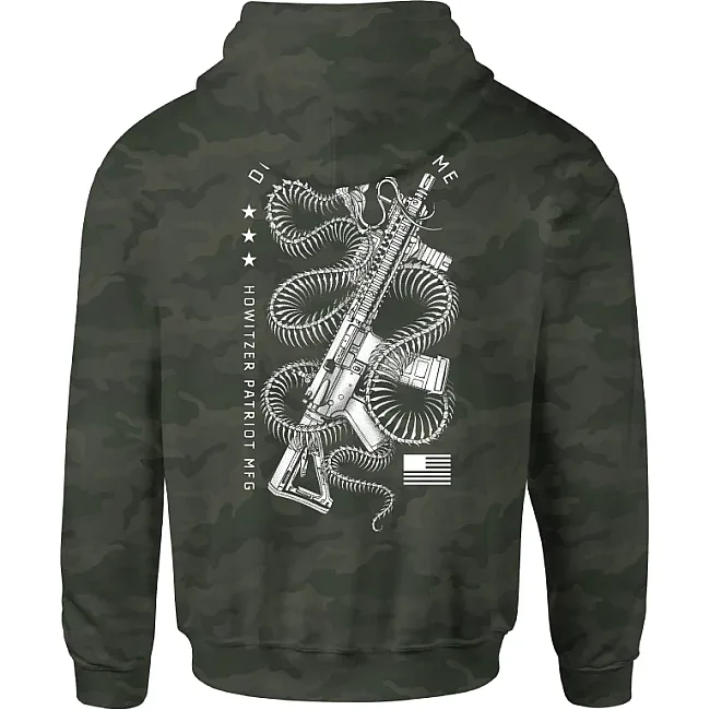 Толстовка HOWITZER Coiled Snake Po Military Green Camo