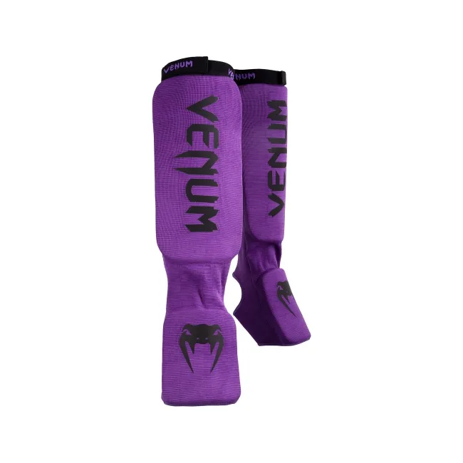 Защита голени и голеностопа Venum Kontact Shinguards Purple