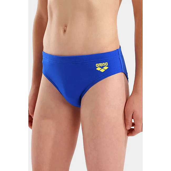 Плавки-сліпи для хлопчиків Arena BRIGHT SWIM BRIEFS синій, жовтий (для дітей)