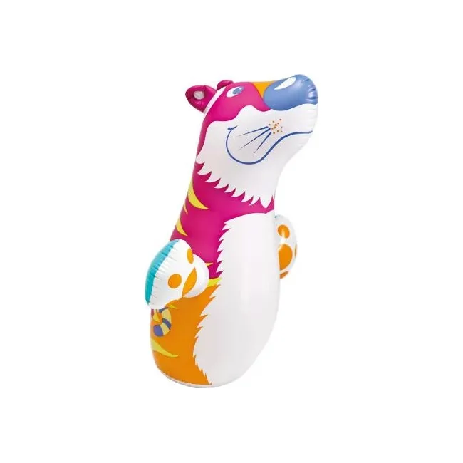 Игрушка-неваляшка надувная "Тигр" INTEX 44669, 97 х 61 см - разноцветная
