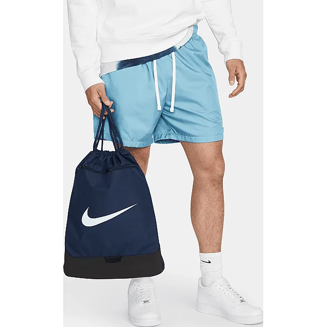 Рюкзак-мішок NIKE NK BRSLA DRAWSTRNG - 9.5 18L темно-синій 33 х 51 х 5 см