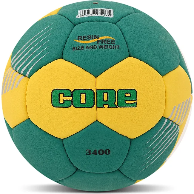 Мяч гандбольный CORE HB-7571-1 (Зеленый-желтый)