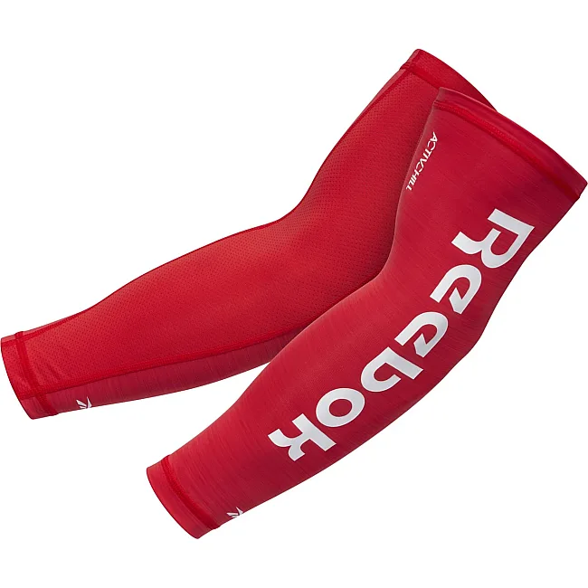 Нарукавники Reebok ACTIVCHILL Arm Sleeves красный (для детей) M