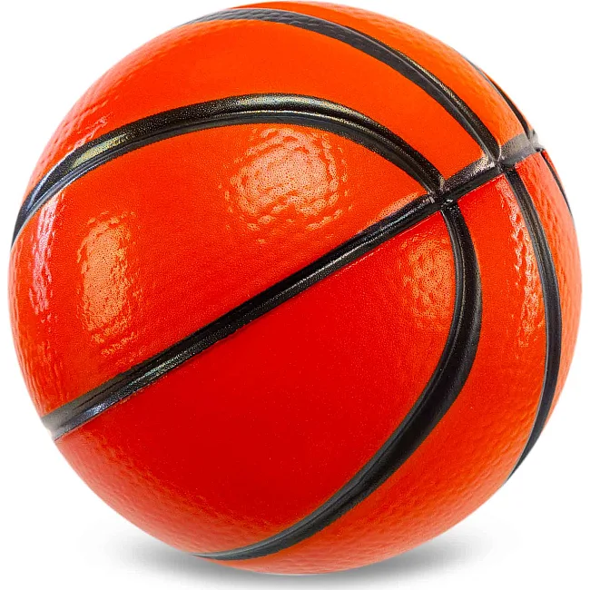 Мяч баскетбольний №2 Мягкий из полиуретановой пены Тихий мяч Silence ball SP-SPORT BA-7566 №2 PU (Разные цвета)