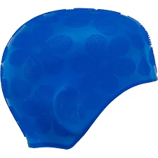 Шапочка для бассейна силиконовая на длинные волосы SP-SPORT ACTIFY FLOWER PL-0785 (Белый)