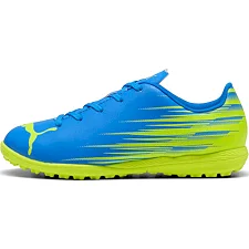 Сороконожки детские Puma Attacanto II TT Jr голубой, зеленый (для детей)