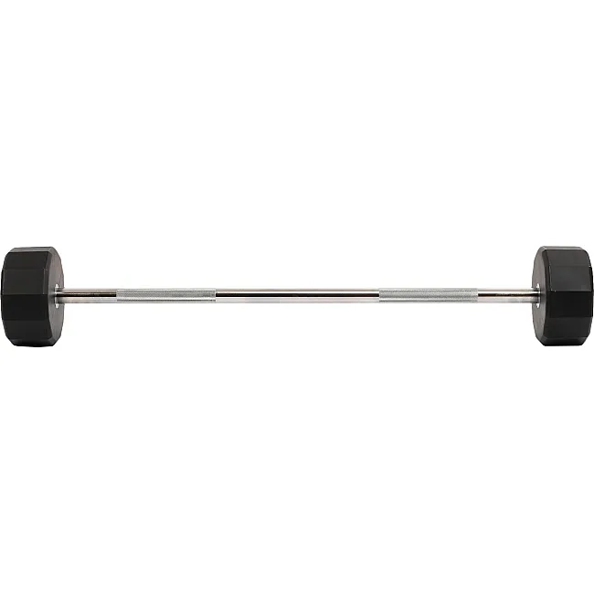 Штанга неразборная с фиксированным весом прямая PEV HAMMER STRENGHT TA-9979-40 (Черный)