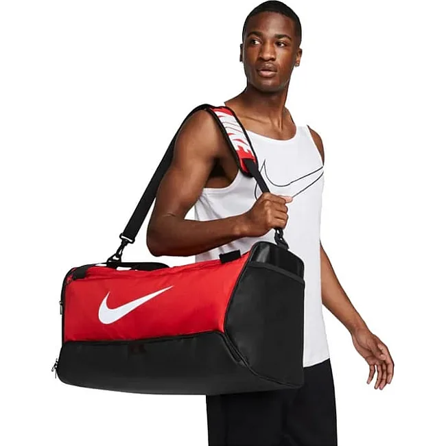 Сумка NIKE NK BRSLA M DUFF-9.5 60L красный 64 х 30 х 30 см