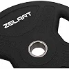 Млинці диски TPU 2 Handle металева втулка ZELART TA-6995-25 (Чорний)