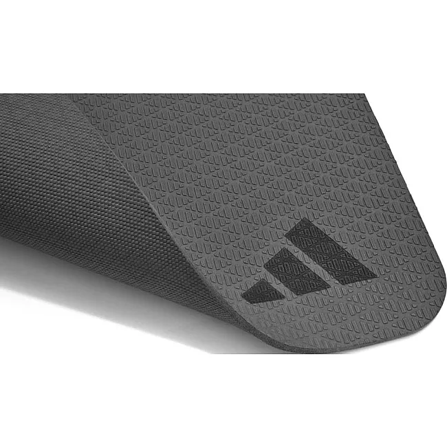 Коврик для йоги ADIDAS Yoga Mat черный 183 х 61 х 0,6 см