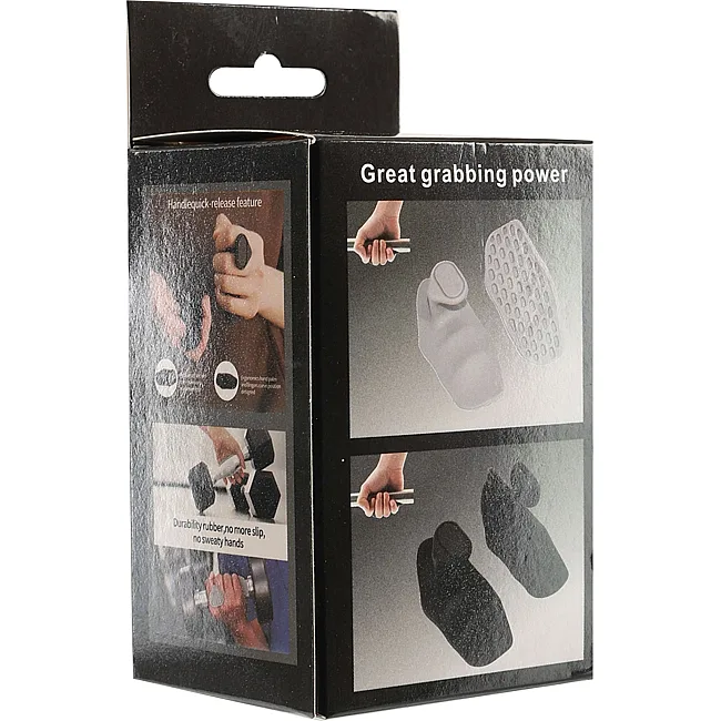 Накладки на ладони грипсы Gym Grips Gloves для силовых тренировок и турника нескользящие силиконовые SP-SPORT TA-5979 2 шт