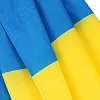 Прапор-плащ для футбольних уболівальників з капюшоном Україна SP-SPORT FB-7654-UKR 150х90см