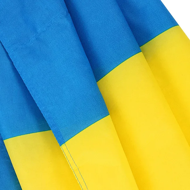 Прапор-плащ для футбольних уболівальників з капюшоном Україна SP-SPORT FB-7654-UKR 150х90см