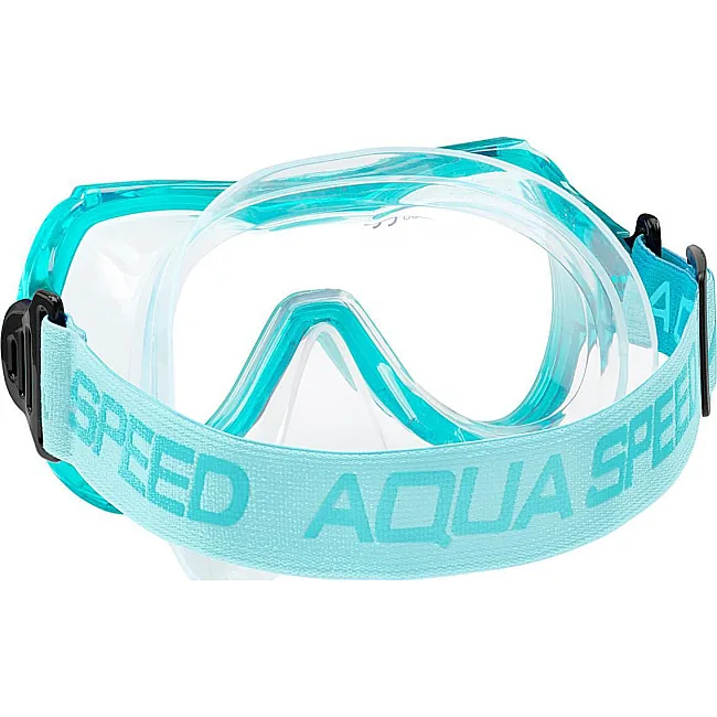 Маска для дайвинга Aqua Speed ALIZE FS 61095 синий (для детей) One Size