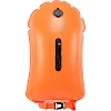 Сигнальный надувной буй для плавания на открытой воде с поясным ремнем Swim buoy SP-SPORT 5555-22L (Оранжевый)