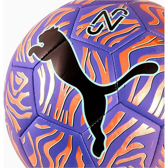 Футбольный мяч Puma NEYMAR JR Graphic ball фиолетовый, оранжевый 4