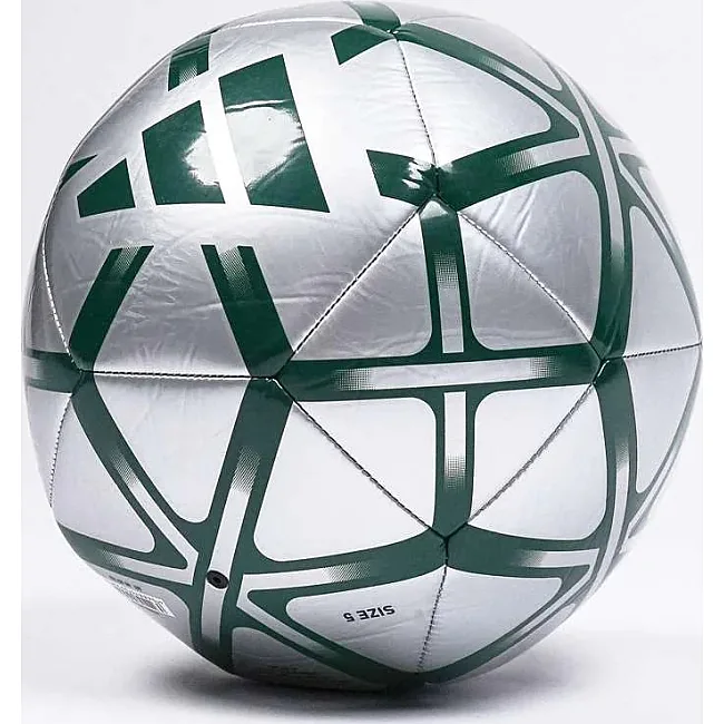 Футбольний м'яч ADIDAS STARLANCER CLB сріблястий, зелений