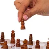 Шахматы шашки нарды 3 в 1 набор настольных игр деревянные SP-SPORT G39 размер 39см x 39м