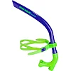 Трубка фронтальная дыхательная для плавания MADWAVE PRO SNORKEL M077301 (Темно-синий)