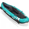 Каяк надувний Bestway Hydro-Force Ventura Elite X1 280 х 86 см, блакитно-чорний