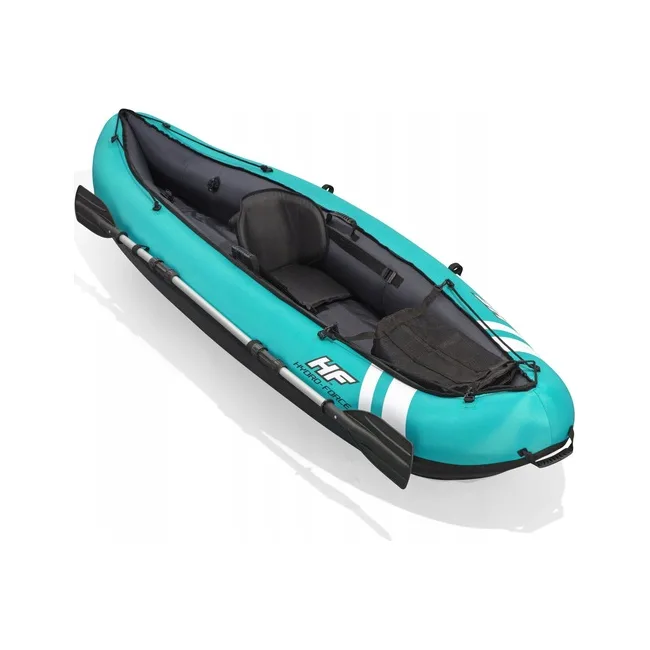 Каяк надувний Bestway Hydro-Force Ventura Elite X1 280 х 86 см, блакитно-чорний