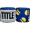 Бінти боксерські еластичні TITLE Boxing Print Mexican Stile Hamburger 4.5м