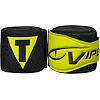 Бинты боксерские эластичные TITLE VIPER Coil 4,5м Черные с желтым
