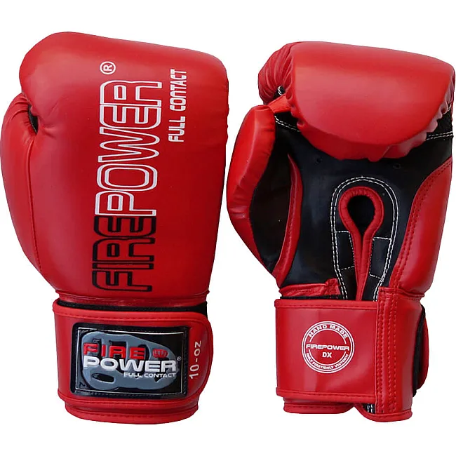 Боксерские перчатки FirePower FPBGА1 NEW Красные